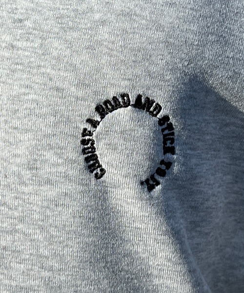 kutir(クティール)の「サークルロゴハーフジップスウェット(スウェット・メンズ・ブラック/ネイビー/グレー・MEDIUM/LARGE)」の15枚目の写真