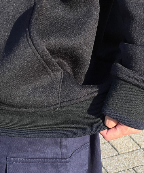 kutir(クティール)の「サークルロゴハーフジップスウェット(スウェット・メンズ・ブラック/ネイビー/グレー・MEDIUM/LARGE)」の14枚目の写真