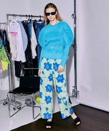 フラワープリーツイージーパンツMAISON SPECIAL/メゾンスペシャル36 MAISON SPECIAL(メゾンスペシャル)｜Small Flower Pleated Pants