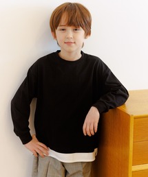 GLOBAL WORK | ヘビロッTEEレイヤード長袖/162590(Tシャツ/カットソー)