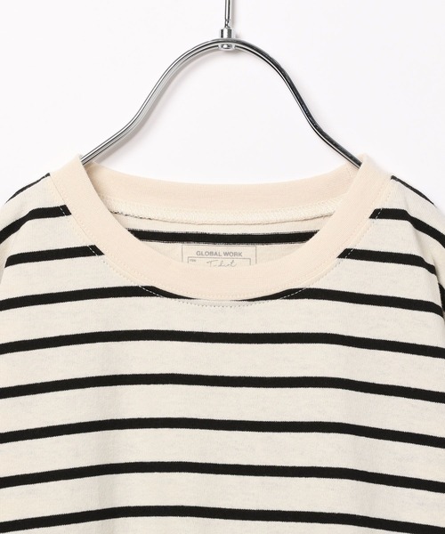 GLOBAL WORK(グローバルワーク)の「ヘビロッTEEレイヤード長袖/162590(Tシャツ/カットソー・キッズ・ベージュ系1/ブラック/ホワイト系その他5/ブルー系その他2/パープル系その他/カーキ/その他・100cm/110cm/120cm/130cm/140cm/150cm/160cm)」の9枚目の写真