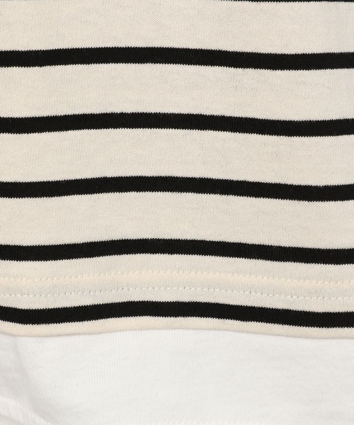 GLOBAL WORK(グローバルワーク)の「ヘビロッTEEレイヤード長袖/162590(Tシャツ/カットソー・キッズ・ベージュ系1/ブラック/ホワイト系その他5/ブルー系その他2/パープル系その他/カーキ/その他・100cm/110cm/120cm/130cm/140cm/150cm/160cm)」の13枚目の写真