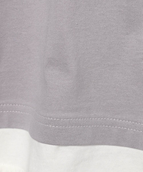 GLOBAL WORK(グローバルワーク)の「ヘビロッTEEレイヤード長袖/162590(Tシャツ/カットソー・キッズ・ベージュ系1/ブラック/ホワイト系その他5/ブルー系その他2/パープル系その他/カーキ/その他・100cm/110cm/120cm/130cm/140cm/150cm/160cm)」の17枚目の写真