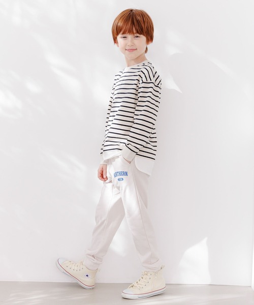 GLOBAL WORK(グローバルワーク)の「ヘビロッTEEレイヤード長袖/162590(Tシャツ/カットソー・キッズ・ベージュ系1/ブラック/ホワイト系その他5/ブルー系その他2/パープル系その他/カーキ/その他・100cm/110cm/120cm/130cm/140cm/150cm/160cm)」の20枚目の写真