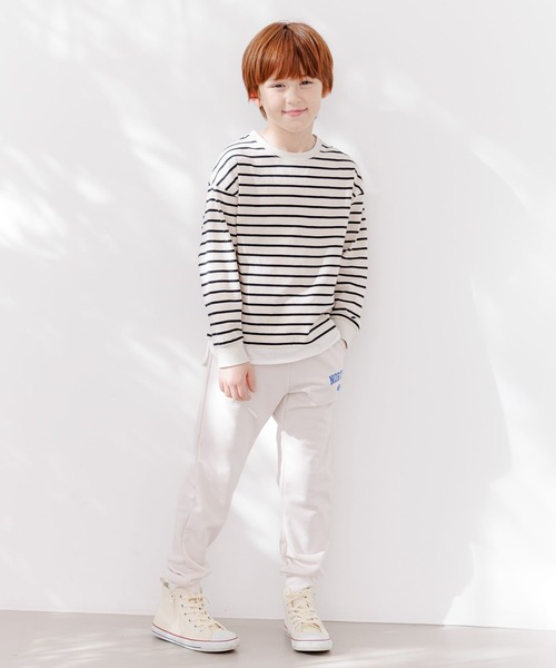 GLOBAL WORK(グローバルワーク)の「ヘビロッTEEレイヤード長袖/162590(Tシャツ/カットソー・キッズ・ベージュ系1/ブラック/ホワイト系その他5/ブルー系その他2/パープル系その他/カーキ/その他・100cm/110cm/120cm/130cm/140cm/150cm/160cm)」の21枚目の写真