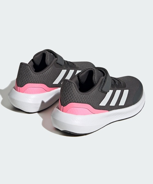 adidas（アディダス）の「コアファイト 3.0 伸縮レース トップストラップ / CORE FAITO 3.0 Elastic Lace Top Strap / コアファイト / アディダス adidas（スニーカー・キッズ・グレー/ブラック/ブルー/ホワイト/ブラック×ピンク/レッド/グレー×ピンク/ホワイト×ブラック/ブラック×ブラック・22.0cm/24.5cm/25.0cm/18cm/21.0cm/23.5cm/20.0cm/23.0cm/24.0cm/19.0cm/17.0cm/22.5cm）」の15枚目の写真