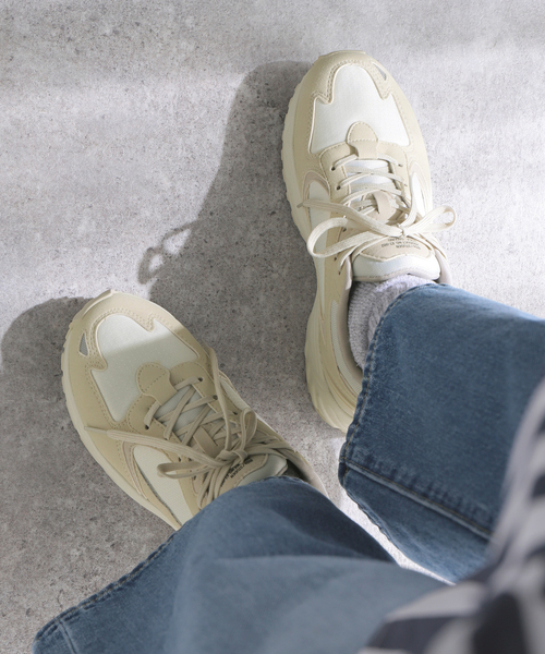 MoonStar（ムーンスター）の「《追加》【MOON STAR / ムーンスター】810S STUDEN：スニーカー（スニーカー・レディース・ブラック/ベージュ・23cm/24cm/25cm）」の3枚目の写真