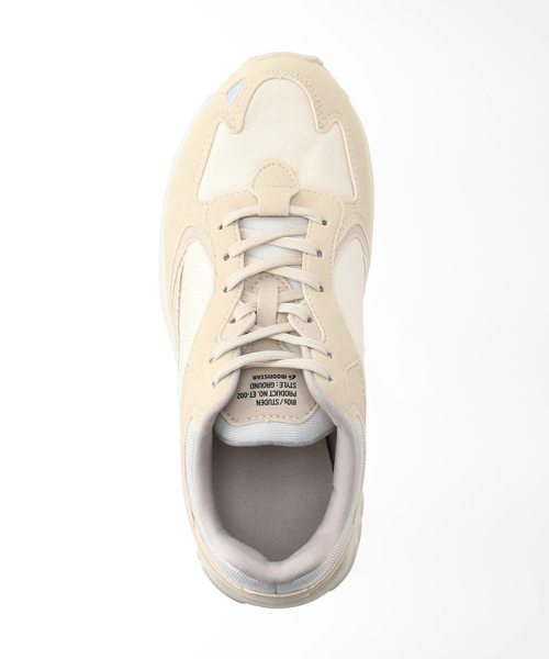 MoonStar（ムーンスター）の「《追加》【MOON STAR / ムーンスター】810S STUDEN：スニーカー（スニーカー・レディース・ブラック/ベージュ・23cm/24cm/25cm）」の4枚目の写真