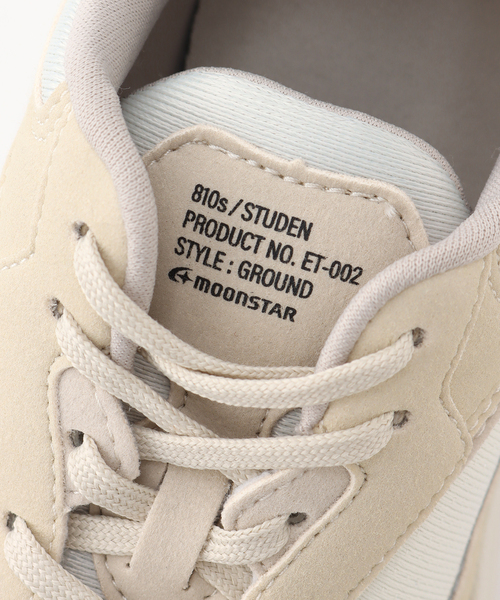 MoonStar（ムーンスター）の「《追加》【MOON STAR / ムーンスター】810S STUDEN：スニーカー（スニーカー・レディース・ブラック/ベージュ・23cm/24cm/25cm）」の11枚目の写真