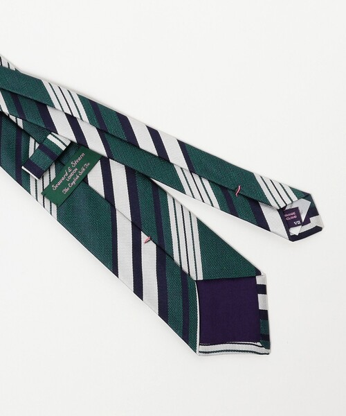 Seaward & Stearn × BEAMS F別注 ストライプ ネクタイ Seaward & Stearn × BEAMS F / 別注 ストライプ ネクタイ