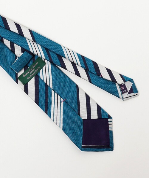 Seaward & Stearn × BEAMS F別注 ストライプ ネクタイ Seaward & Stearn × BEAMS F / 別注 ストライプ ネクタイ