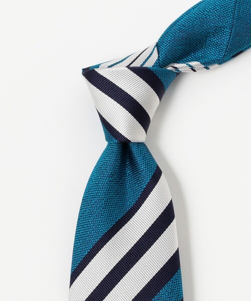 Seaward & Stearn × BEAMS F / 別注 ストライプ ネクタイ