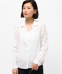 SHIPS for women | liflattie ships:リネン スキッパー シャツ(シャツ/ブラウス)