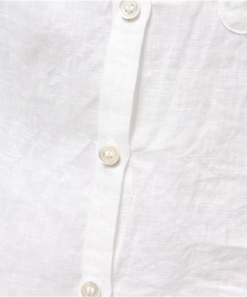 SHIPS for women（シップスフォーウィメン）の「★★liflattie ships:リネン スキッパー シャツ（シャツ/ブラウス・レディース・ホワイト/イエロー・ONE SIZE）」の11枚目の写真