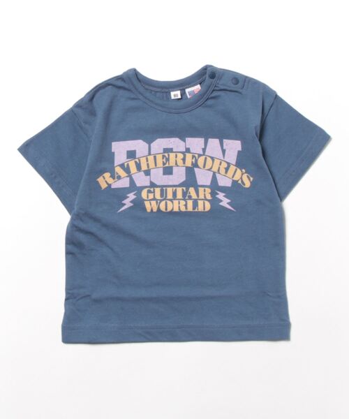 Life Support Products（ライフサポートプロダクツ）の「【コットンUSA】プリントＴシャツ(80～150ｃｍ）（Tシャツ/カットソー・キッズ・ネイビー/ブラック/ピンク/ライム/オフホワイト/アイボリー/パープル・150/120/90/95/80/110/100/140/130）」の12枚目の写真