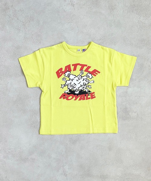 Life Support Products（ライフサポートプロダクツ）の「【コットンUSA】プリントＴシャツ(80～150ｃｍ）（Tシャツ/カットソー・キッズ・ネイビー/ブラック/ピンク/ライム/オフホワイト/アイボリー/パープル・150/120/90/95/80/110/100/140/130）」の18枚目の写真