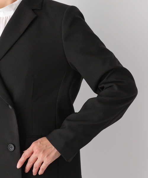 LEPSIM（レプシィム）の「キレイめダブルテーラードジャケット　173173（その他アウター・レディース・ベージュ系その他/ブラック・LARGE/MEDIUM）」の7枚目の写真