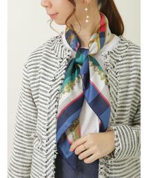 Te chichi | Italy時計柄スカーフ(ストール/ショール)