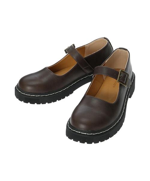 ehka sopo（エヘカソポ）の「ワンストラップシューズ（その他シューズ・レディース・オフホワイト/ブラック/ブラウン/イエロー・SMALL/MEDIUM/LARGE）」の22枚目の写真