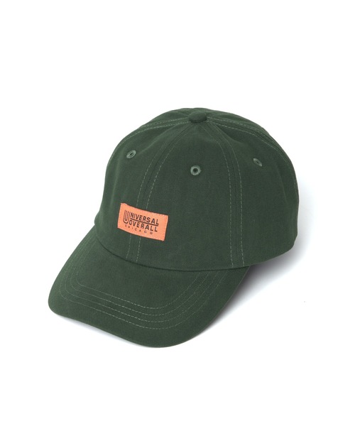 UNIVERSAL OVERALL(ユニバーサルオーバーオール)の「UNIVERSAL OVERALL ヘリンボンキャップ(キャップ・メンズ・チャコールグレー/ダークグリーン/ブラック/ベージュ・FREE)」の4枚目の写真