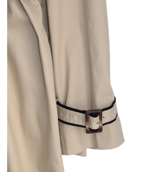 AMAIL（アマイル）の「Bulky piping trenchcoat（トレンチコート
