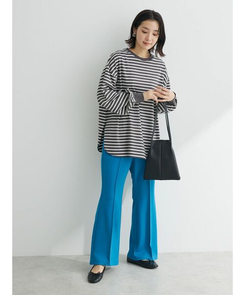 Green　Parks（グリーンパークス）の「らくスレパンツ（その他パンツ・レディース・ホワイト系その他2/ブルー/ブラック/イエロー・FREE）」の10枚目の写真