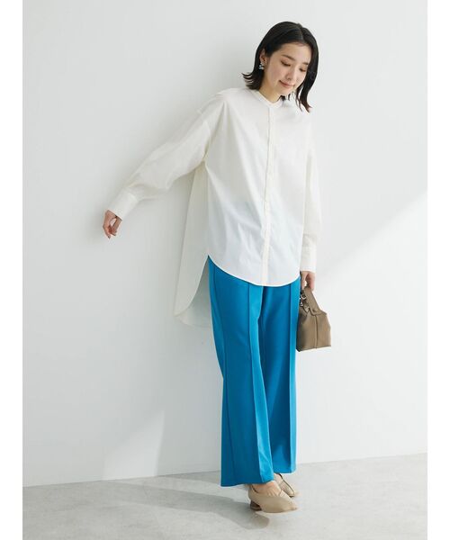 Green　Parks（グリーンパークス）の「らくスレパンツ（その他パンツ・レディース・ホワイト系その他2/ブルー/ブラック/イエロー・FREE）」の12枚目の写真