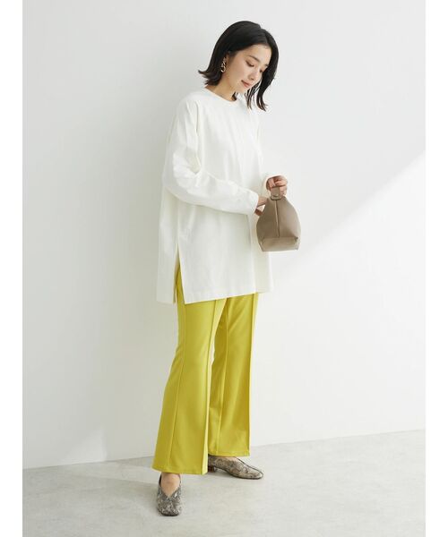 Green　Parks（グリーンパークス）の「らくスレパンツ（その他パンツ・レディース・ホワイト系その他2/ブルー/ブラック/イエロー・FREE）」の14枚目の写真