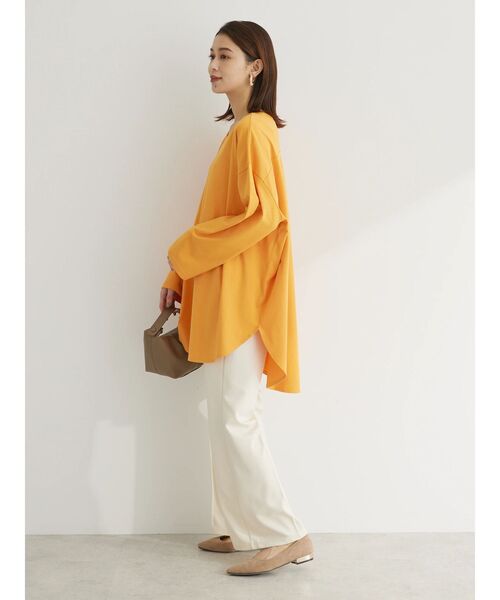 Green　Parks（グリーンパークス）の「らくスレパンツ（その他パンツ・レディース・ホワイト系その他2/ブルー/ブラック/イエロー・FREE）」の19枚目の写真