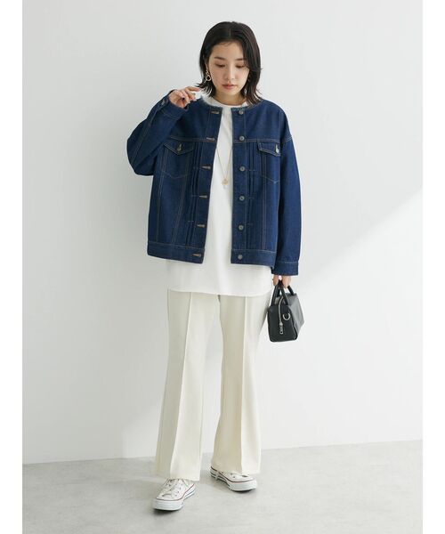 Green　Parks（グリーンパークス）の「らくスレパンツ（その他パンツ・レディース・ホワイト系その他2/ブルー/ブラック/イエロー・FREE）」の20枚目の写真