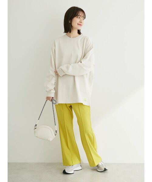 Green　Parks（グリーンパークス）の「らくスレパンツ（その他パンツ・レディース・ホワイト系その他2/ブルー/ブラック/イエロー・FREE）」の22枚目の写真