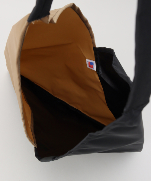 MELO（メロ）の「【MELO/メロ】別注カラーブロック トライアングルトートバッグ（トートバッグ・レディース・ピンク/ブラック・FREE）」の9枚目の写真