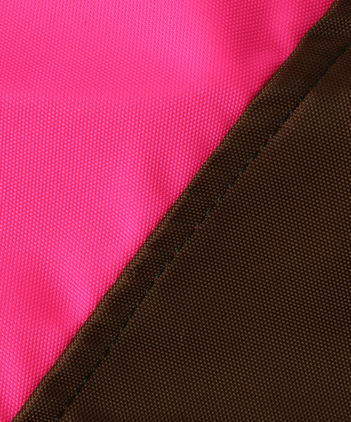 MELO（メロ）の「【MELO/メロ】別注カラーブロック トライアングルトートバッグ（トートバッグ・レディース・ピンク/ブラック・FREE）」の5枚目の写真