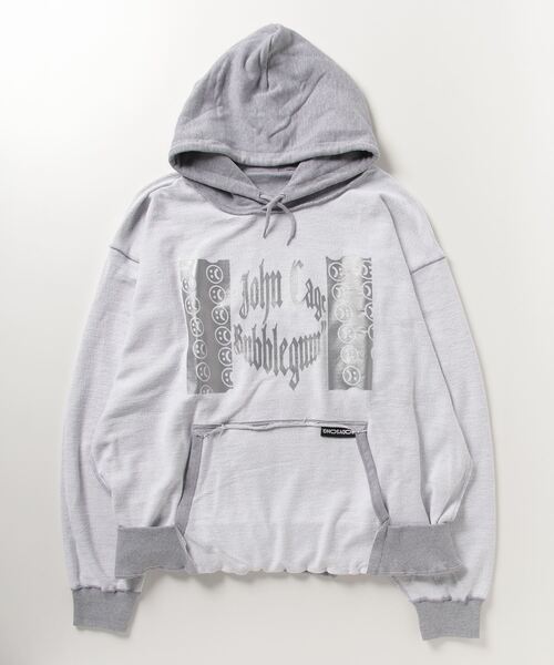 bodysong.（ボディソング）の「BODYSONG./ボディソング/HOODIE/BUBBLEGUM（パーカー・メンズ・グレー/ブラック・L）」の2枚目の写真