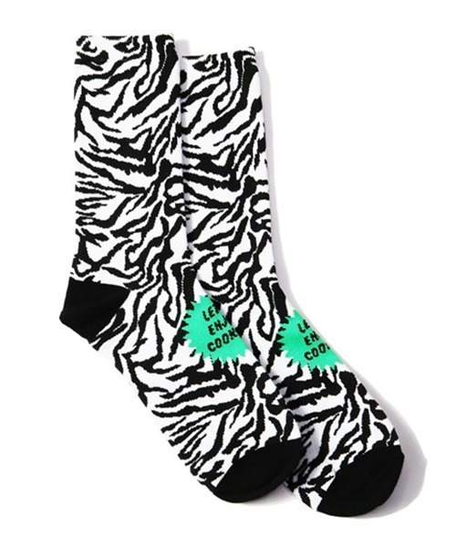 COOKMAN（クックマン）の「Cookman クックマン ソックス Crew Socks Paisley ペイズリーソックス（ソックス/靴下・メンズ・ホワイト/ブラック/レッド/ゼブラ/アニマル・FREE）」の20枚目の写真