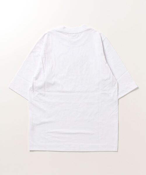 fitfor（フィットフォー）の「FIT FOR/フィットフォー/202 BASIC MID SLEEVE TEE（Tシャツ/カットソー・メンズ・ホワイト/ブラック/ネイビー/グリーン・S/M/XS/L/XL）」の5枚目の写真