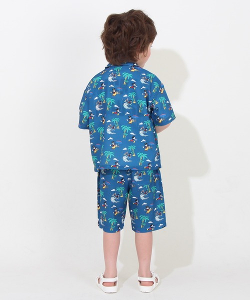 Disney（ディズニー）の「親子お揃い ディズニー リゾート柄シャツ 8265K (ボトム別売)（シャツ/ブラウス・キッズ・パープル/ネイビー・130cm/90cm/110cm/140cm/100cm）」の8枚目の写真