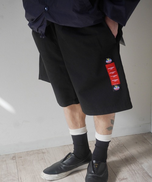 (What it isNt)ART BY MARKGONZALES(ワットイットイズント)の「【(What it isNt)ART BY MARKGONZALES / (ワットイットイズント) アートバイ マークゴンザレス 】 EAZY SKATE SHORTS ( ショートパンツ )(その他パンツ・メンズ・ブラック/ベージュ・M/L)」の16枚目の写真