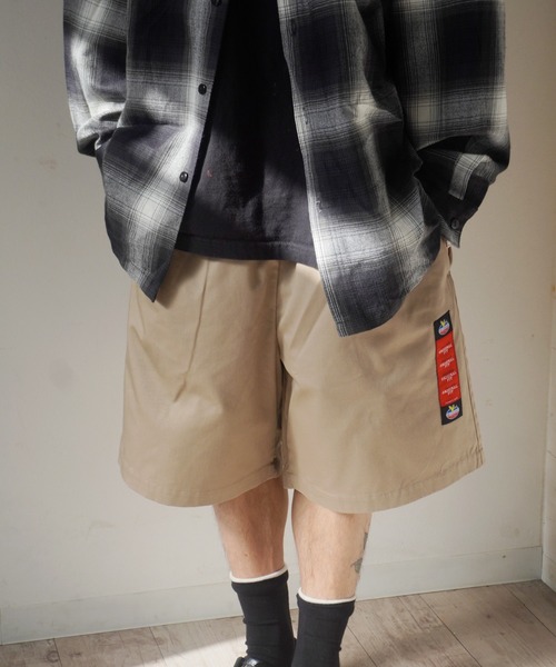 (What it isNt)ART BY MARKGONZALES(ワットイットイズント)の「【(What it isNt)ART BY MARKGONZALES / (ワットイットイズント) アートバイ マークゴンザレス 】 EAZY SKATE SHORTS ( ショートパンツ )(その他パンツ・メンズ・ブラック/ベージュ・M/L)」の10枚目の写真