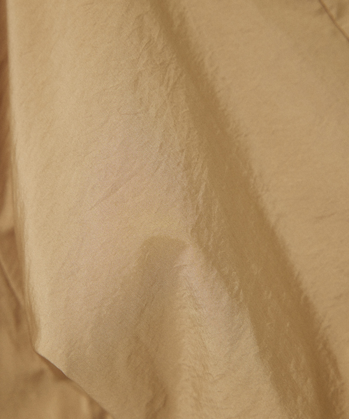 qualite（カリテ）の「【セットアップ対応】撥水マイクロタフタライトコート（テーラードジャケット・レディース・キャメル/ダークネイビー・38/36）」の15枚目の写真