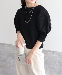 fredy emue | 5分袖パフスリーブプルオーバー(Tシャツ/カットソー)