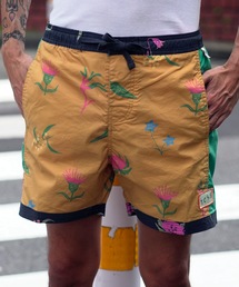 TCSS | BOARD SHORTS/Critical Slide(クリティカルスライド)TCSS総柄フラワープリントウエストゴムスイムボードショーツ サーフトランクス【水着】(水着)