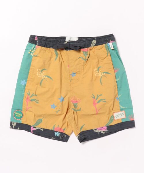 TCSS（ティーシーエスエス）の「BOARD SHORTS/Critical Slide(クリティカルスライド)TCSS総柄フラワープリントウエストゴムスイムボードショーツ サーフトランクス【水着】（水着・メンズ・その他1・30inch/32inch/34inch/28inch）」の4枚目の写真