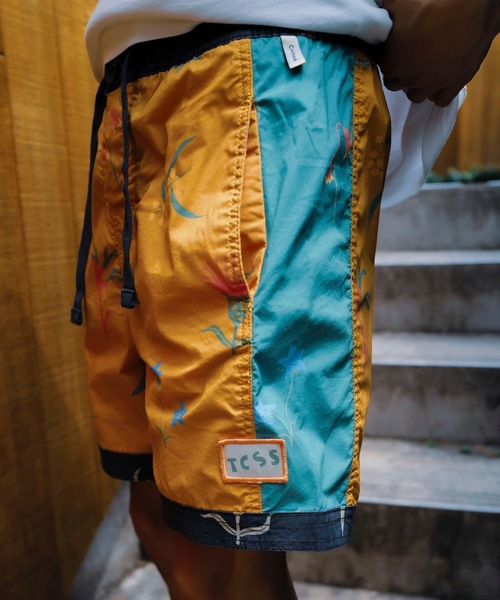 TCSS（ティーシーエスエス）の「BOARD SHORTS/Critical Slide(クリティカルスライド)TCSS総柄フラワープリントウエストゴムスイムボードショーツ サーフトランクス【水着】（水着・メンズ・その他1・30inch/32inch/34inch/28inch）」の12枚目の写真