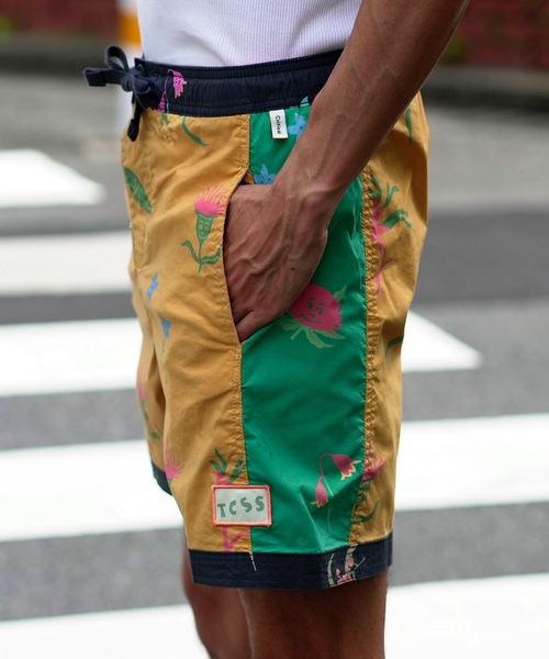TCSS（ティーシーエスエス）の「BOARD SHORTS/Critical Slide(クリティカルスライド)TCSS総柄フラワープリントウエストゴムスイムボードショーツ サーフトランクス【水着】（水着・メンズ・その他1・30inch/32inch/34inch/28inch）」の22枚目の写真