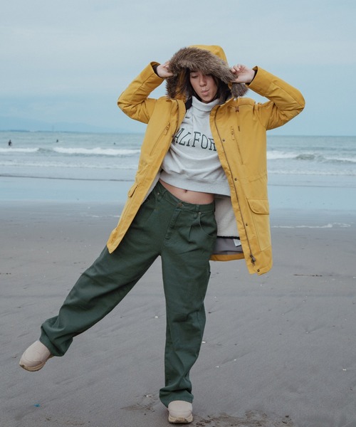 ROXY(ロキシー)の「PAINTER PANTS/ロキシーワイドパンツ(その他パンツ・レディース・ブラック/グリーン/ベージュ・MEDIUM/LARGE)」の21枚目の写真