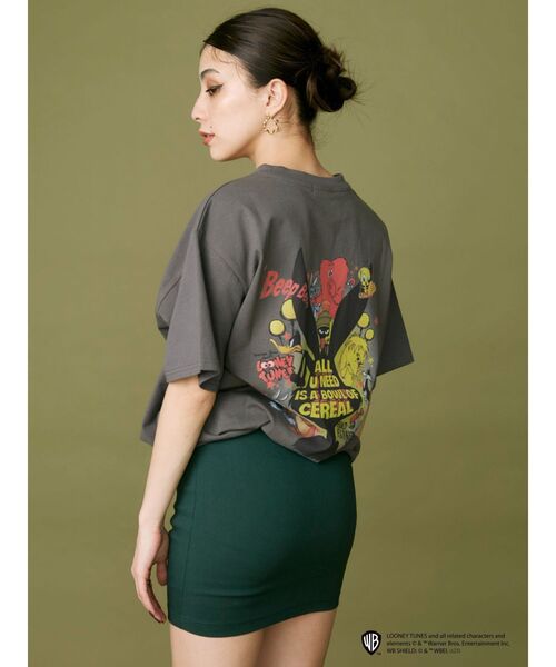 EVRIS（エヴリス）の「インナーストレッチタイトミニスカート（スカート・レディース・ホワイト/グリーン/ブラック・FREE）」の6枚目の写真