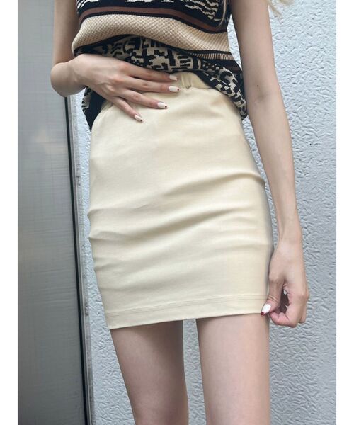 EVRIS（エヴリス）の「インナーストレッチタイトミニスカート（スカート・レディース・ホワイト/グリーン/ブラック・FREE）」の22枚目の写真