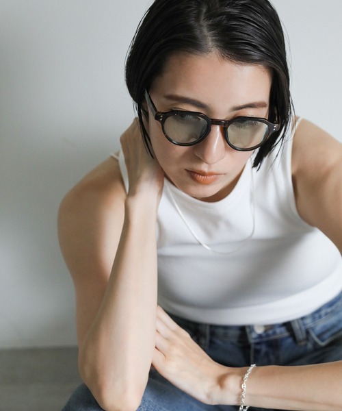 select MOCA（セレクトモカ）の「ボストンUVカットサングラス（サングラス・レディース・ブラウン/ブラック・FREE）」の18枚目の写真