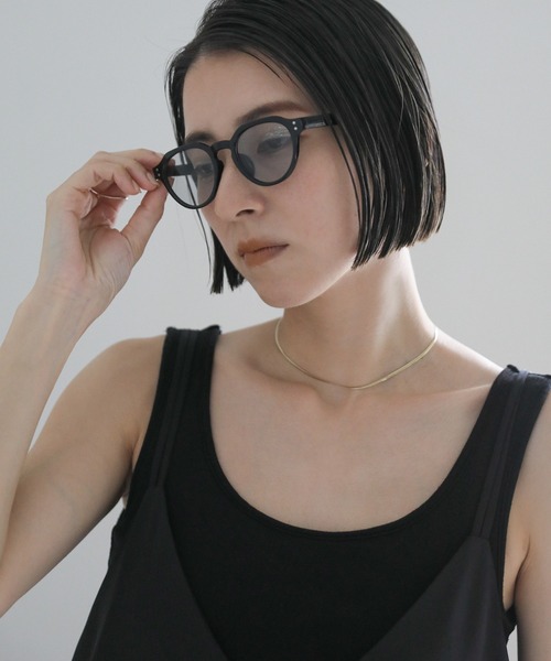 select MOCA（セレクトモカ）の「ボストンUVカットサングラス（サングラス・レディース・ブラウン/ブラック・FREE）」の7枚目の写真
